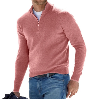 Janic - halve zip sweater
