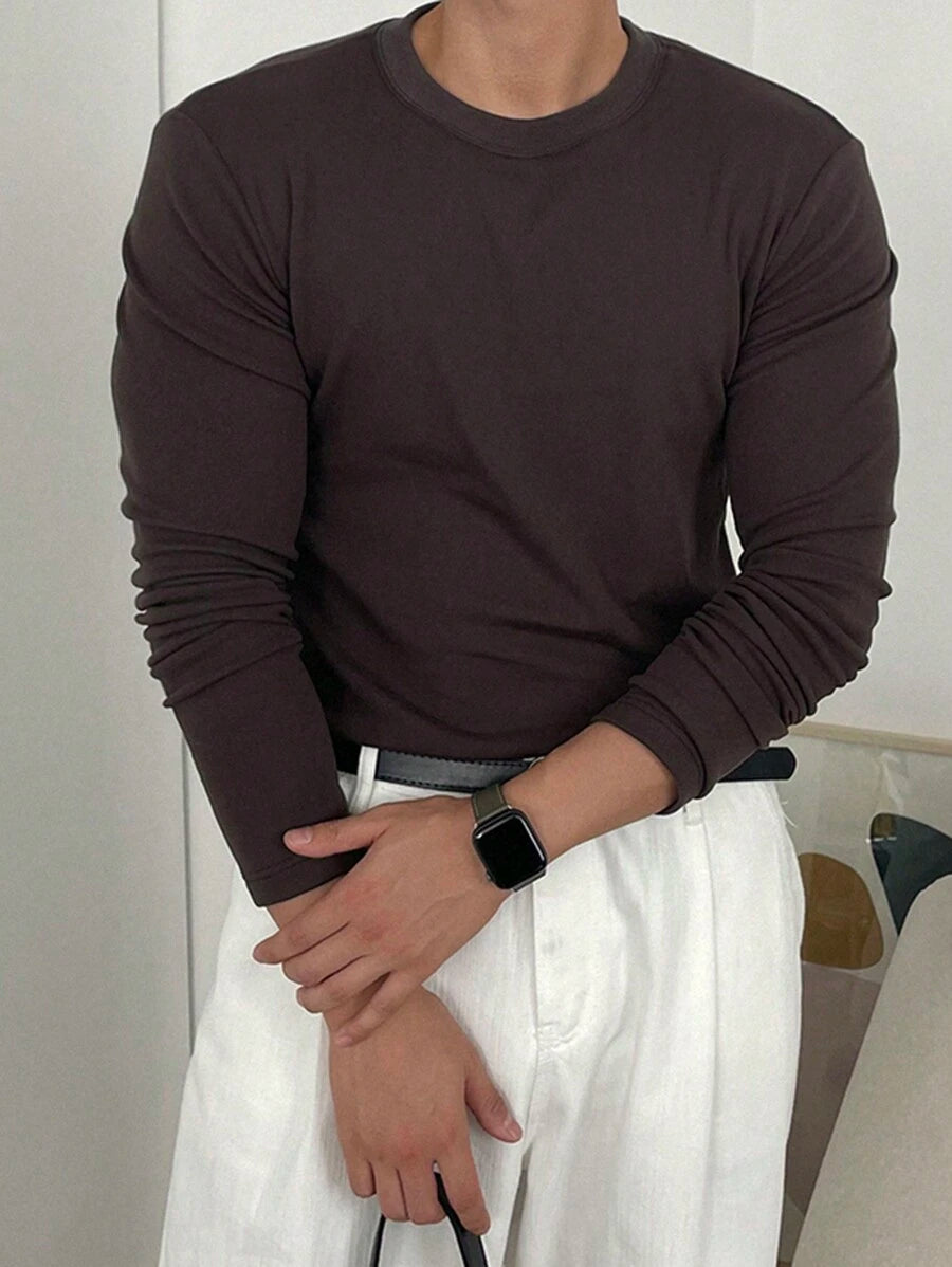 The Archer Brushed Knit Long Sleeve