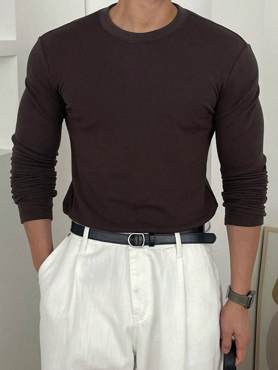 The Archer Brushed Knit Long Sleeve