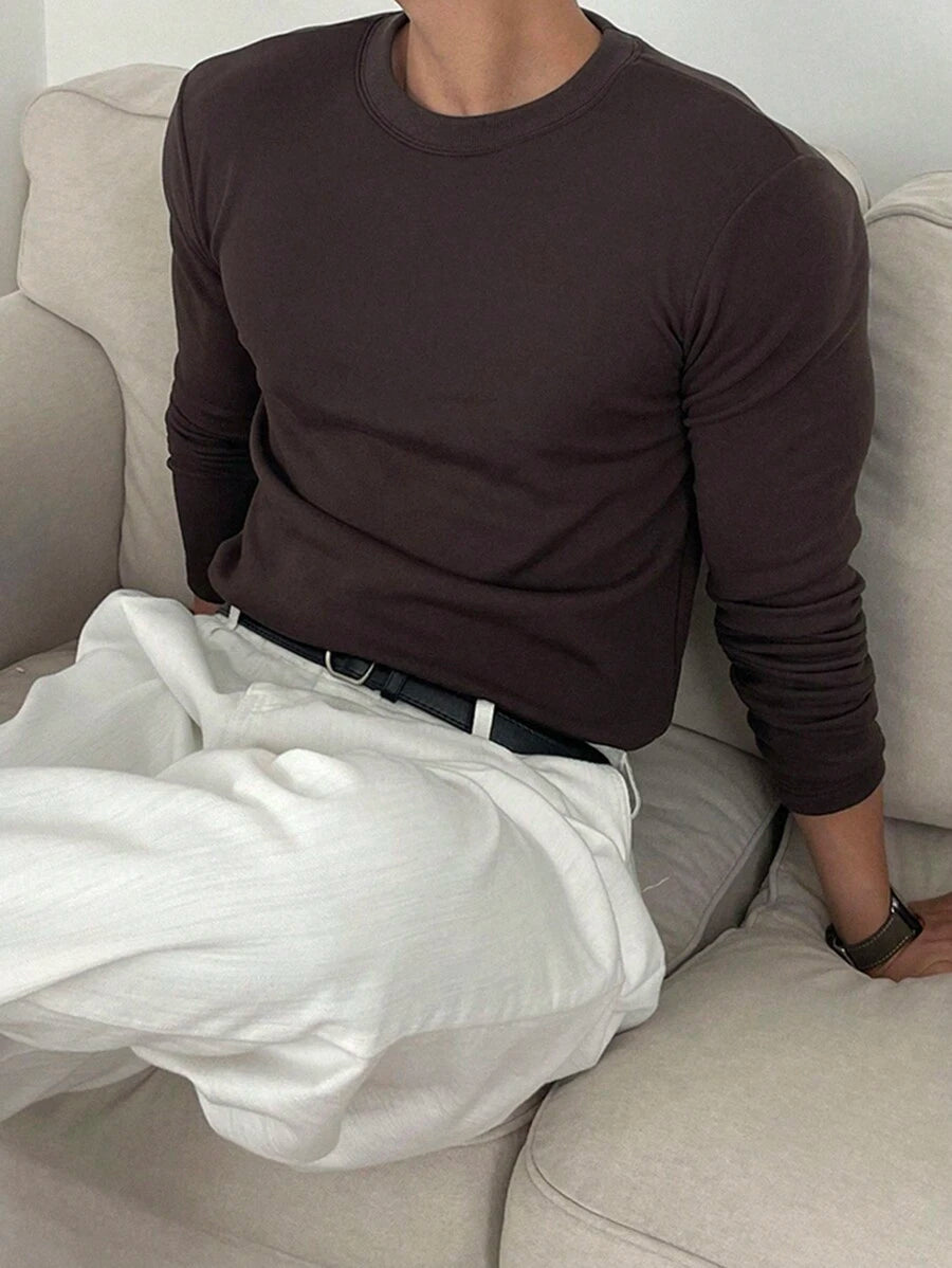 The Archer Brushed Knit Long Sleeve