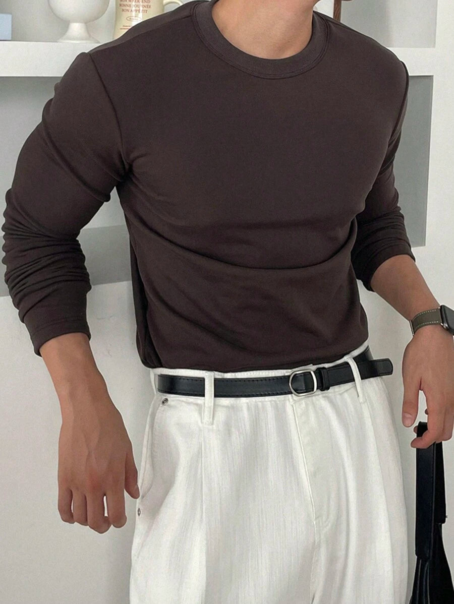 The Archer Brushed Knit Long Sleeve