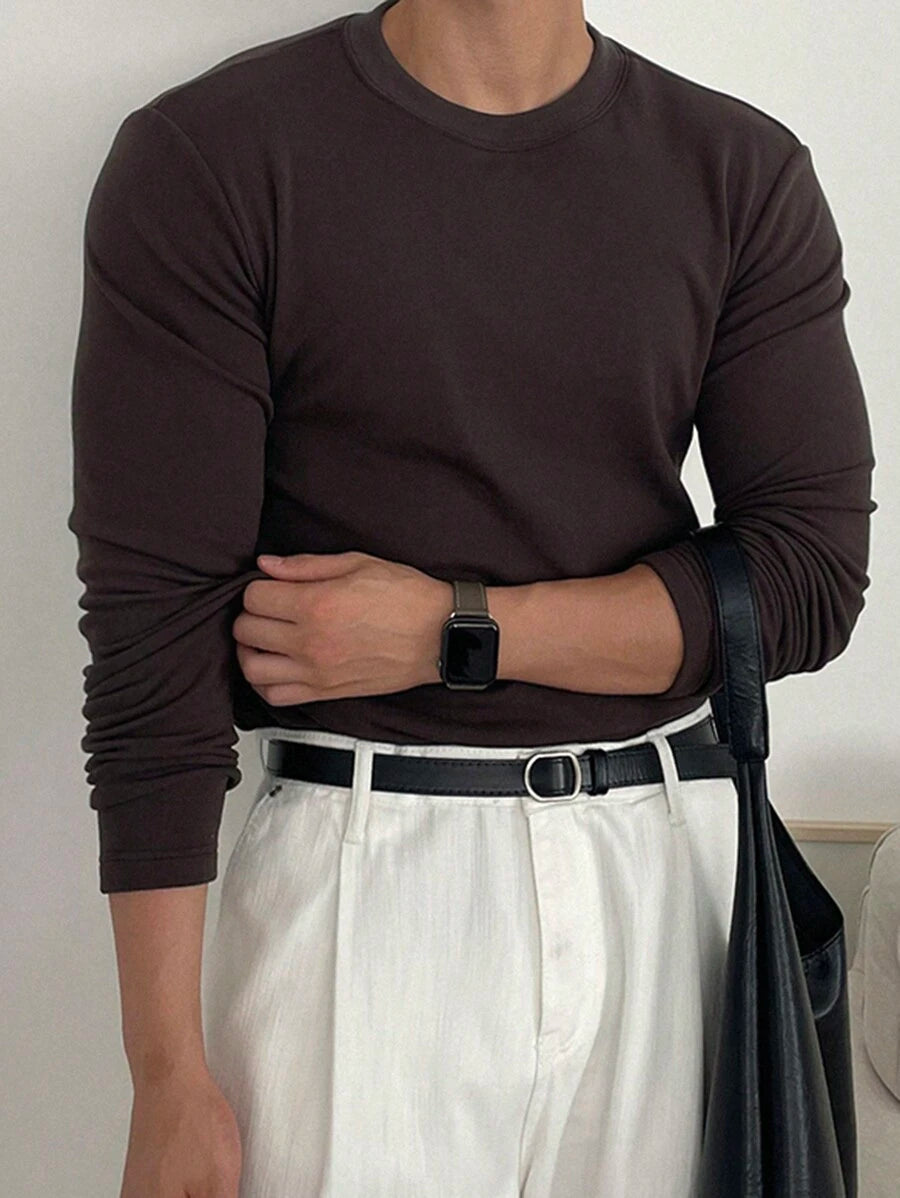 The Archer Brushed Knit Long Sleeve