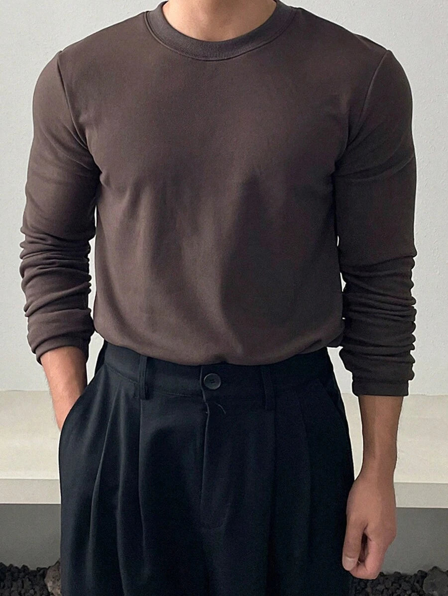 The Archer Brushed Knit Long Sleeve