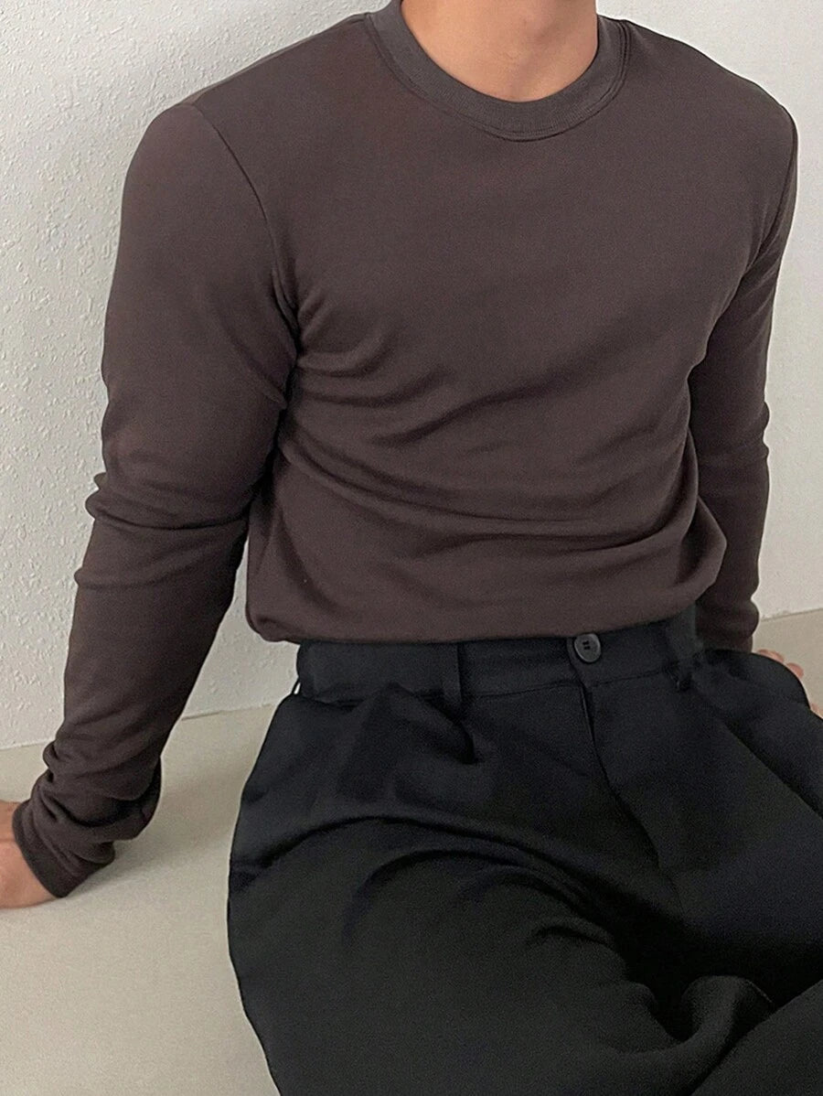 The Archer Brushed Knit Long Sleeve