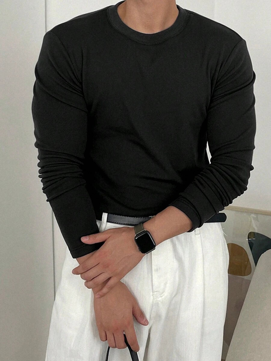 The Archer Brushed Knit Long Sleeve