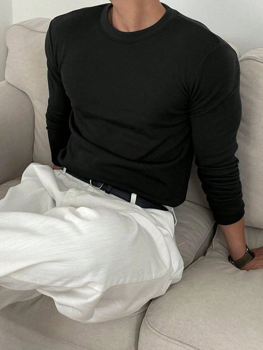 The Archer Brushed Knit Long Sleeve