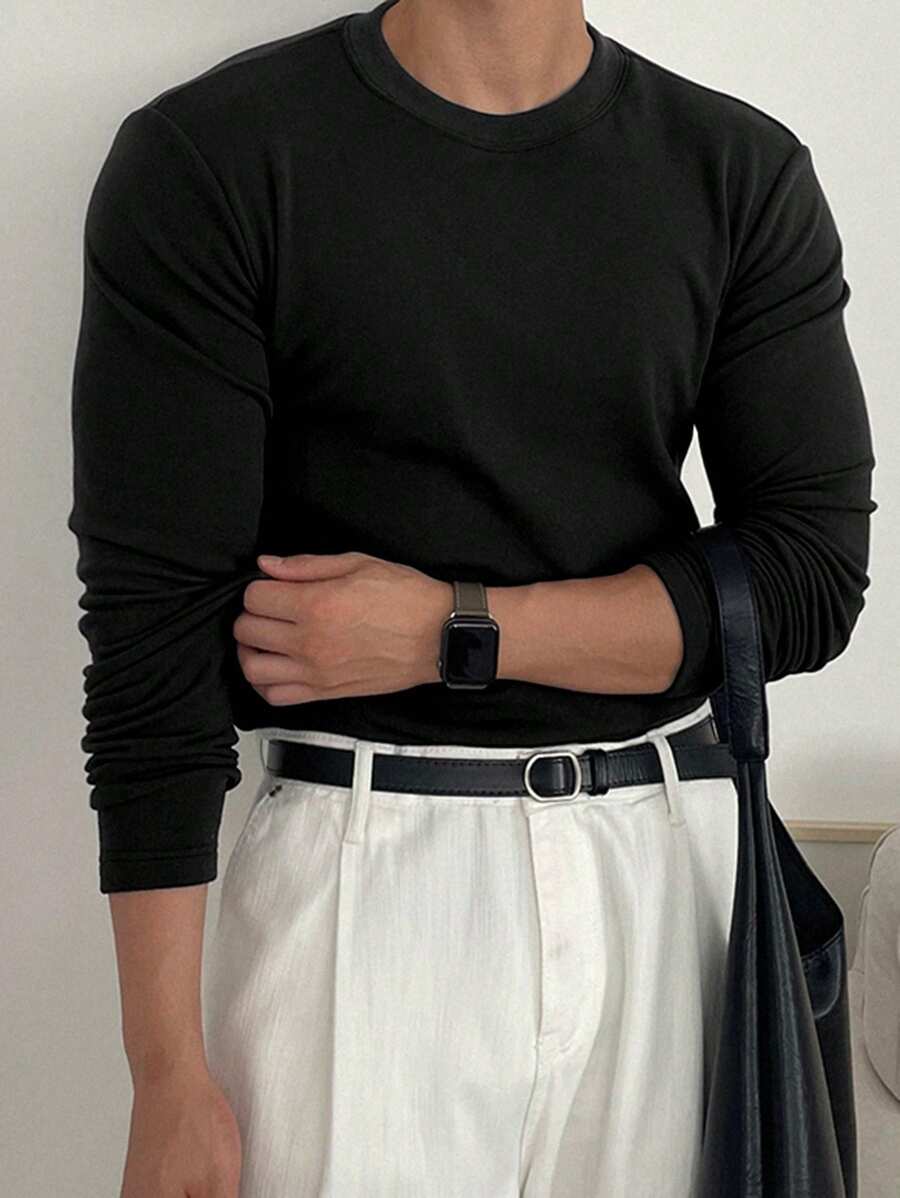 The Archer Brushed Knit Long Sleeve