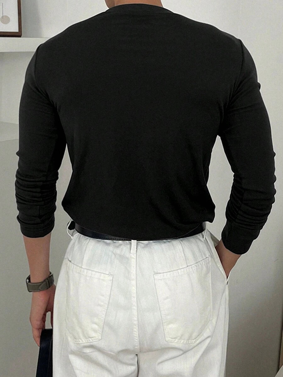 The Archer Brushed Knit Long Sleeve