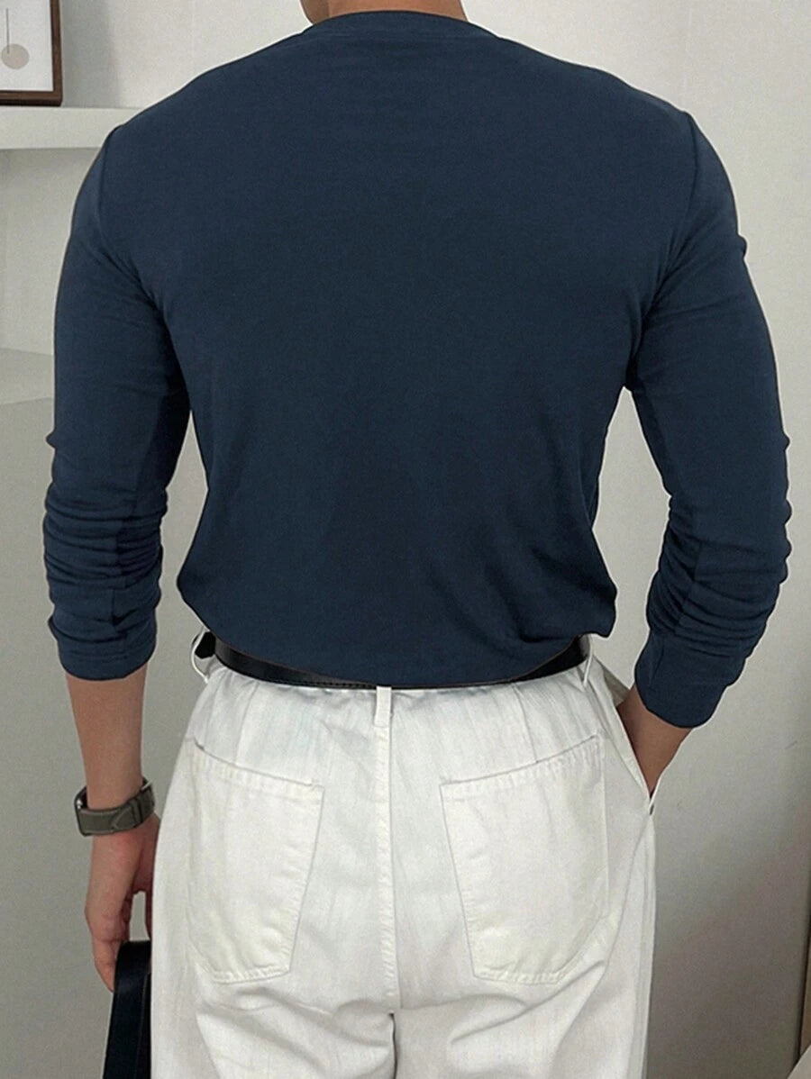 The Archer Brushed Knit Long Sleeve