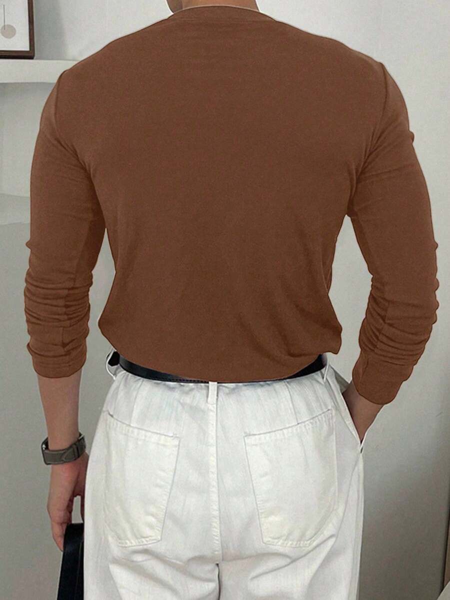 The Archer Brushed Knit Long Sleeve