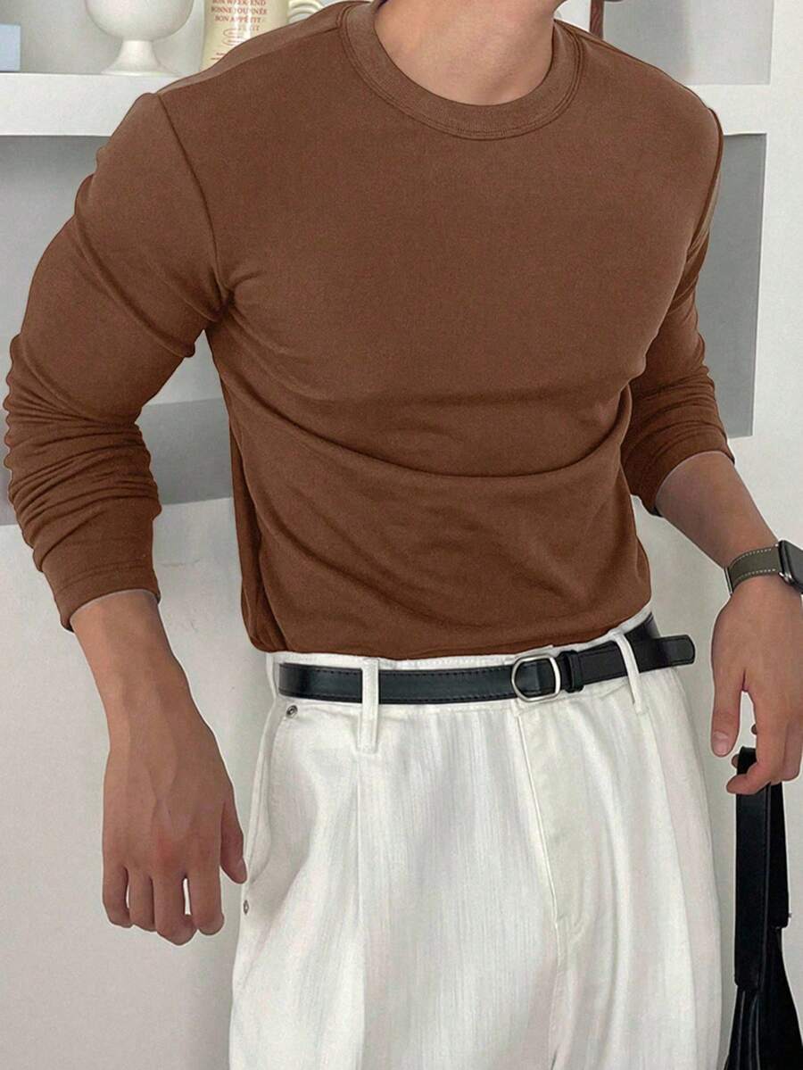 The Archer Brushed Knit Long Sleeve