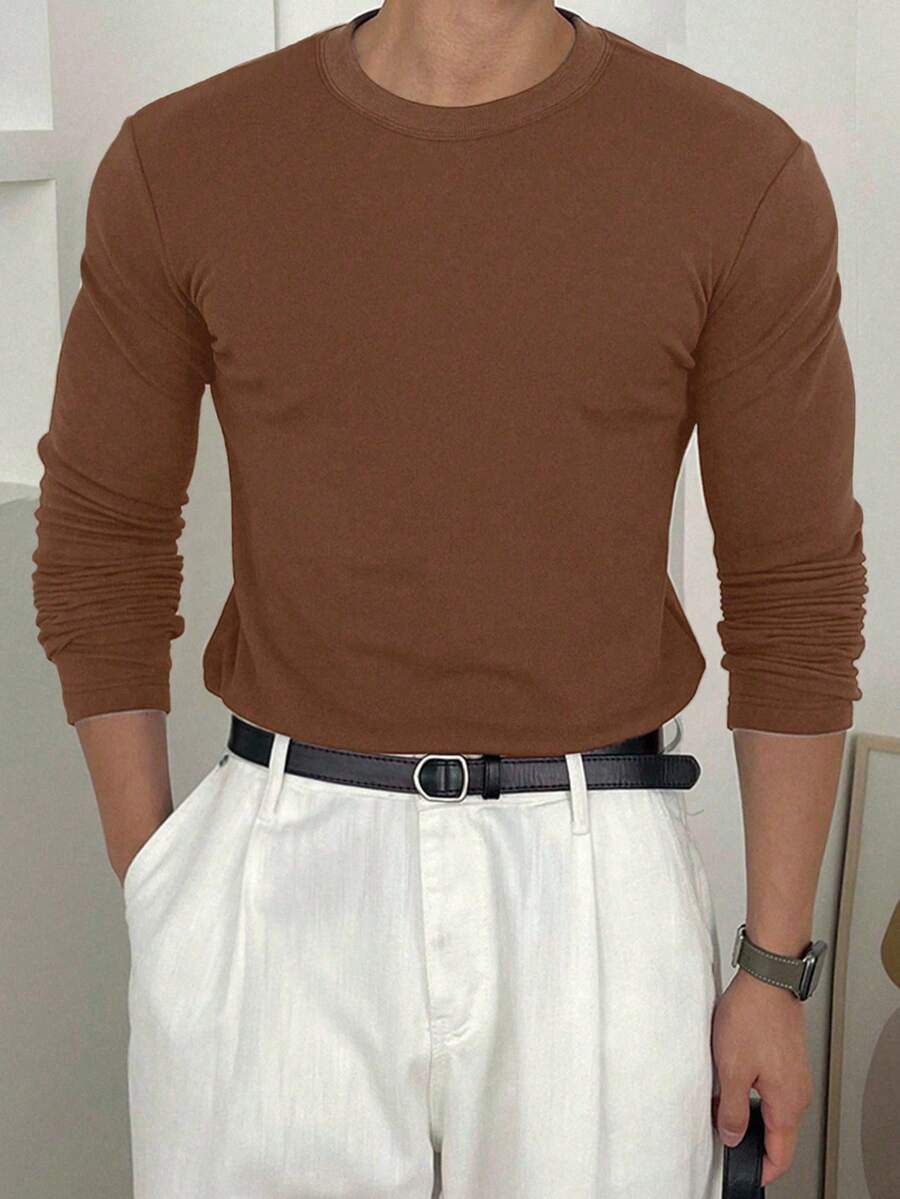 The Archer Brushed Knit Long Sleeve