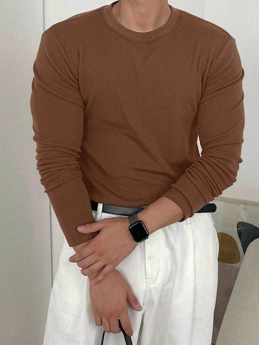 The Archer Brushed Knit Long Sleeve