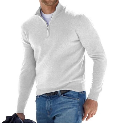 Janic - halve zip sweater