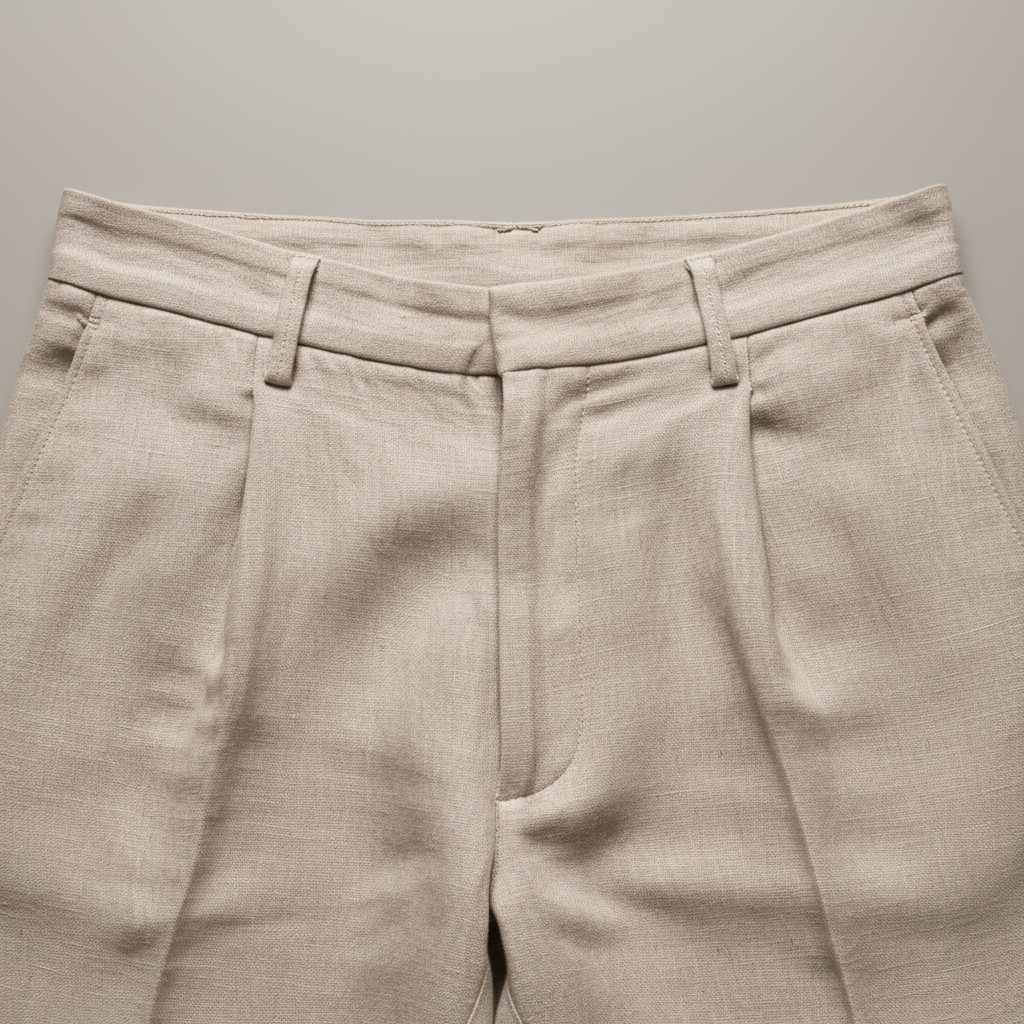 Capri Comfort Linen Trousers