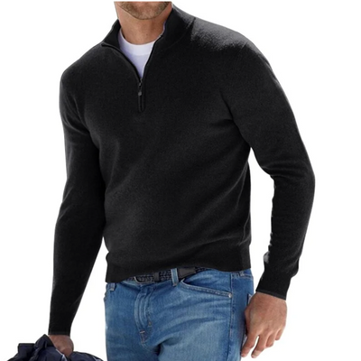Janic - halve zip sweater