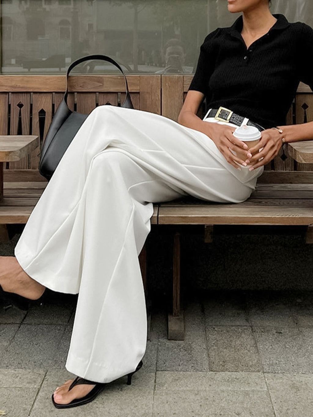 Aveline | Tailored Wide-Leg Trousers