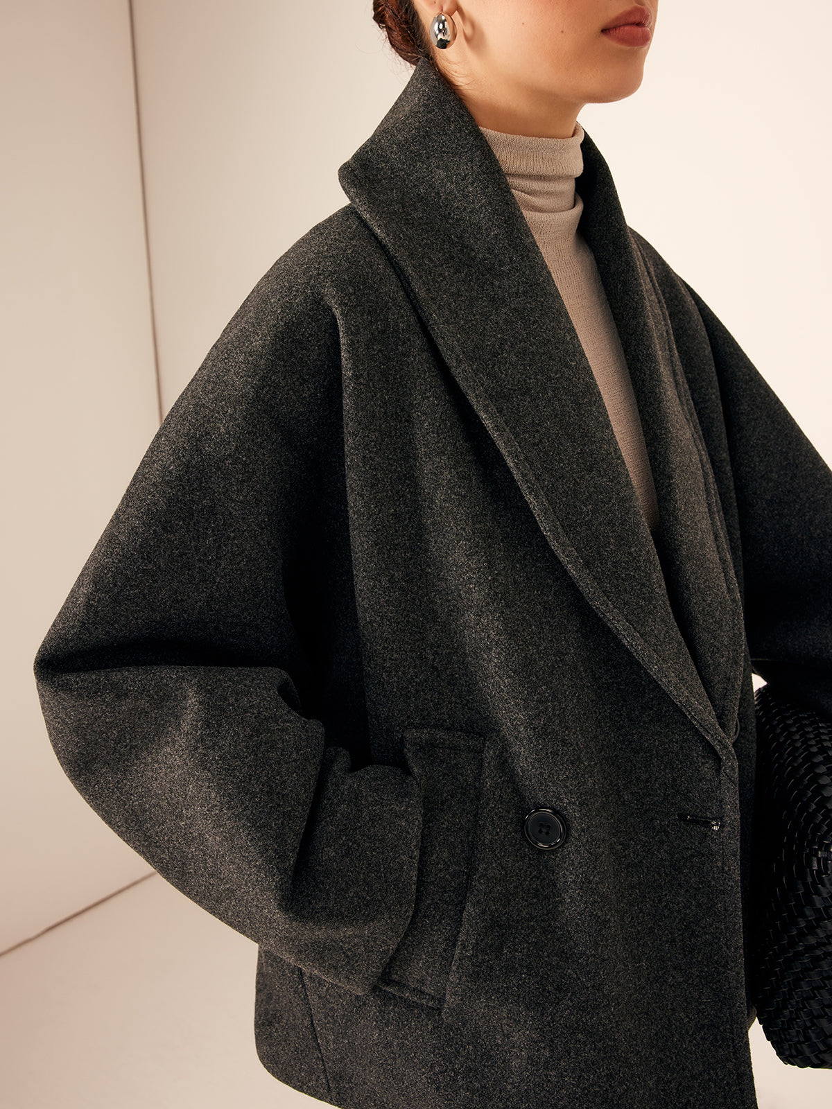 Élodie | Oversized Tweed Coat