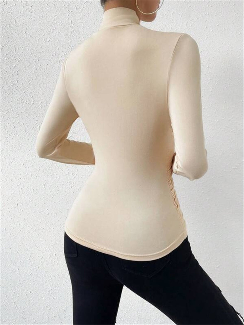 Alessia | Draped Cinched Top