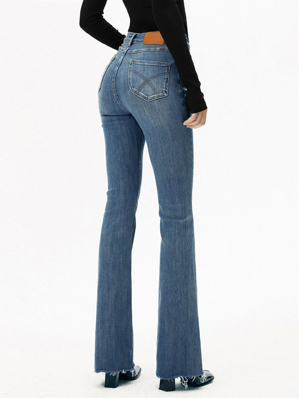 Celeste | High-Waist Bootcut Jeans