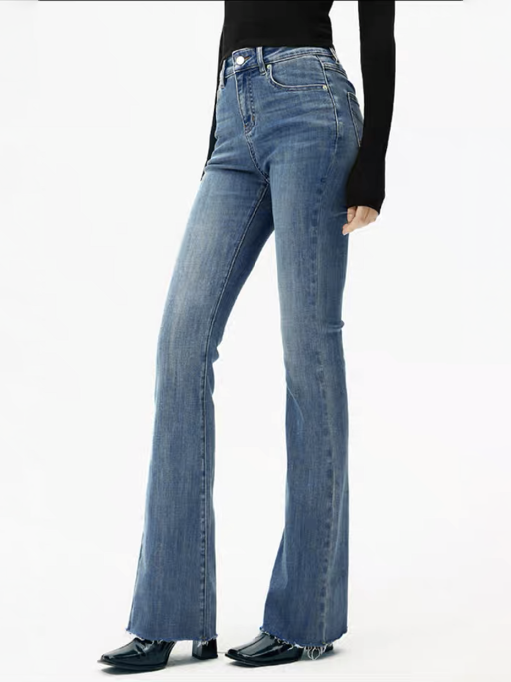Celeste | High-Waist Bootcut Jeans