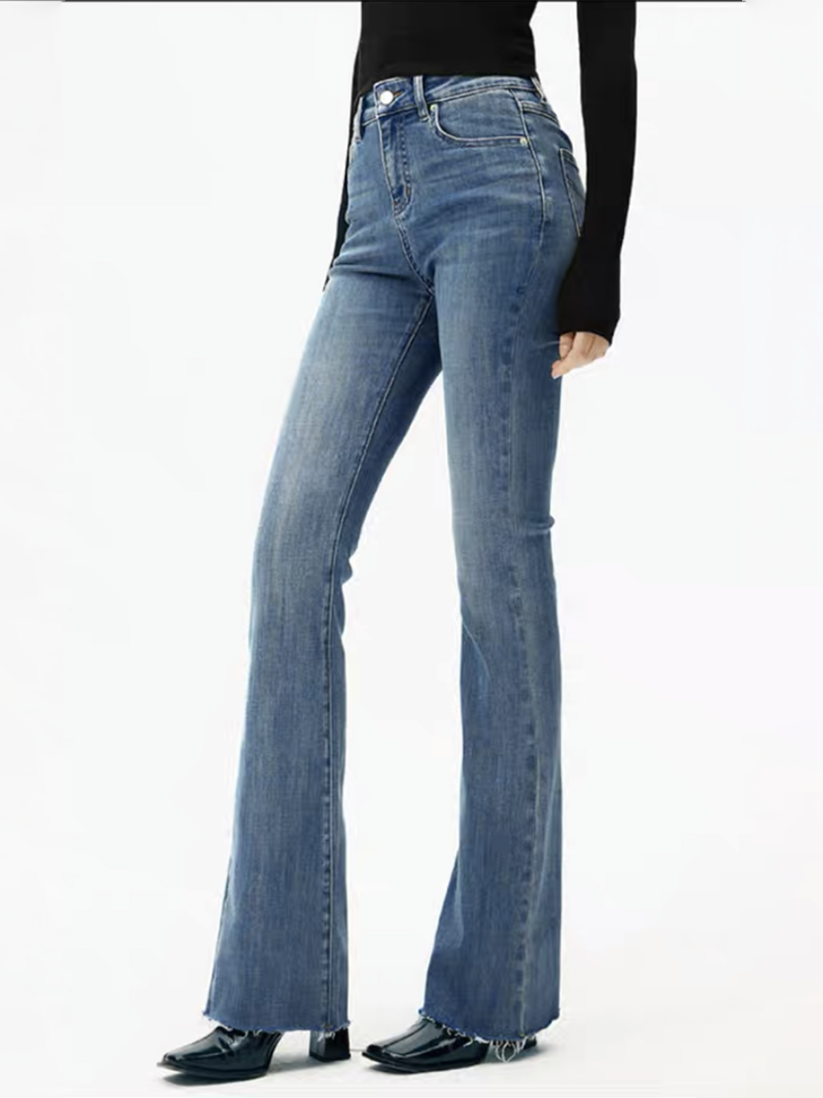 Celeste | High-Waist Bootcut Jeans