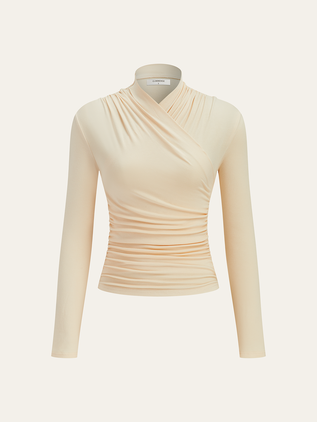 Alessia | Draped Cinched Top