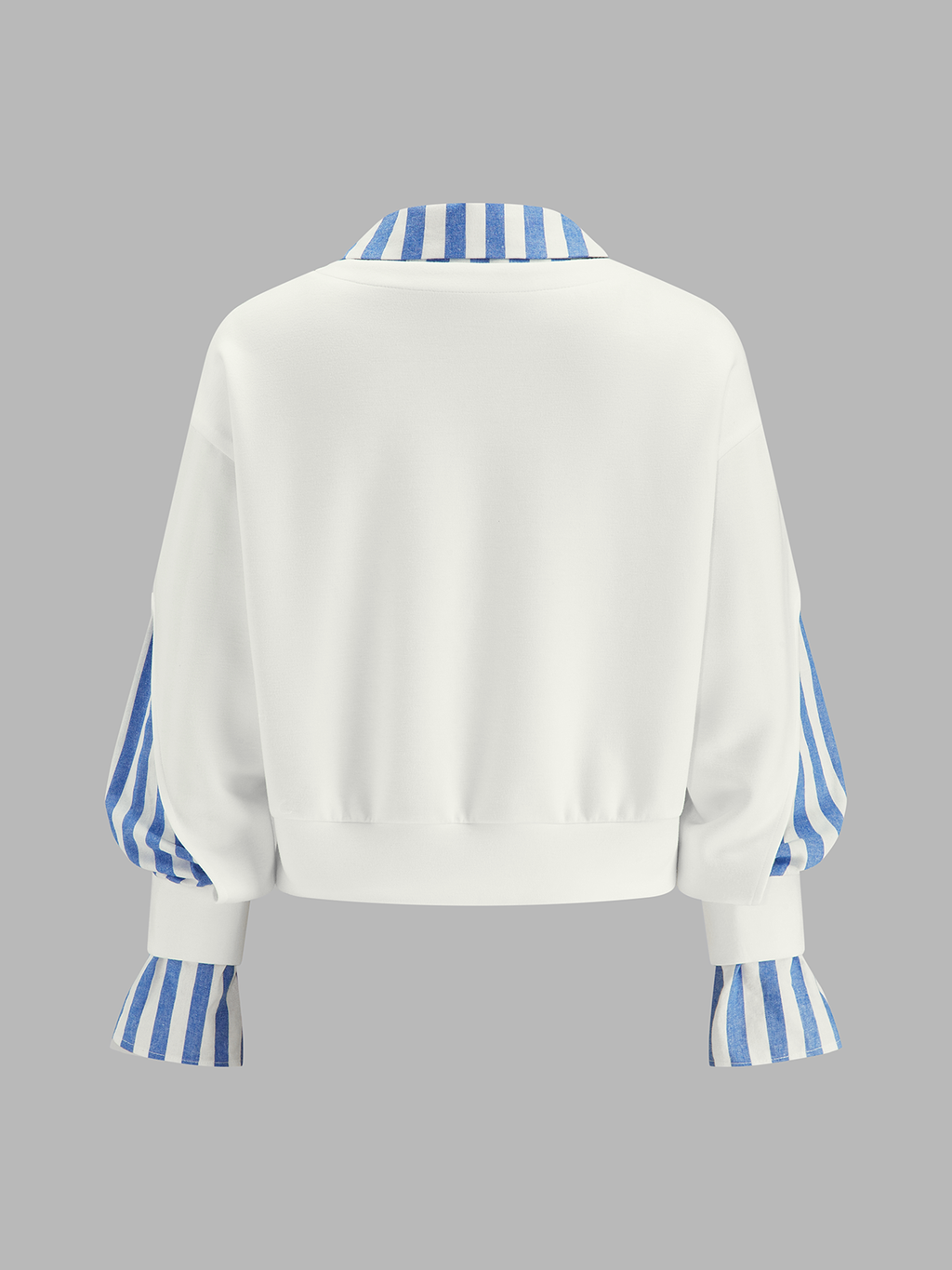 Léonie | Layered Striped Sweatshirt