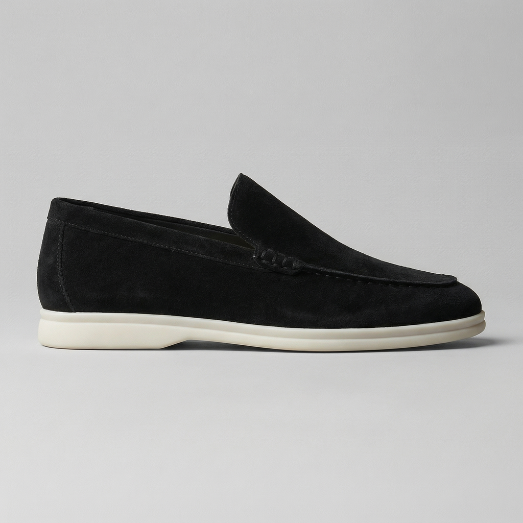 Men's Suede Slip-On Loafers