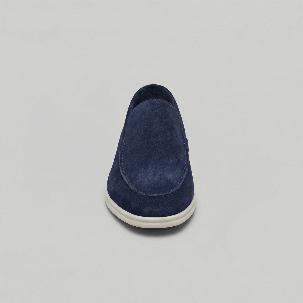 Men's Suede Slip-On Loafers