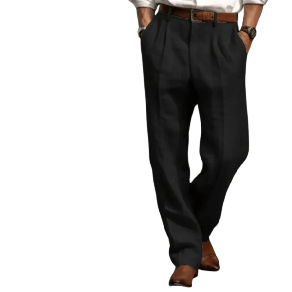 Capri Comfort Linen Trousers