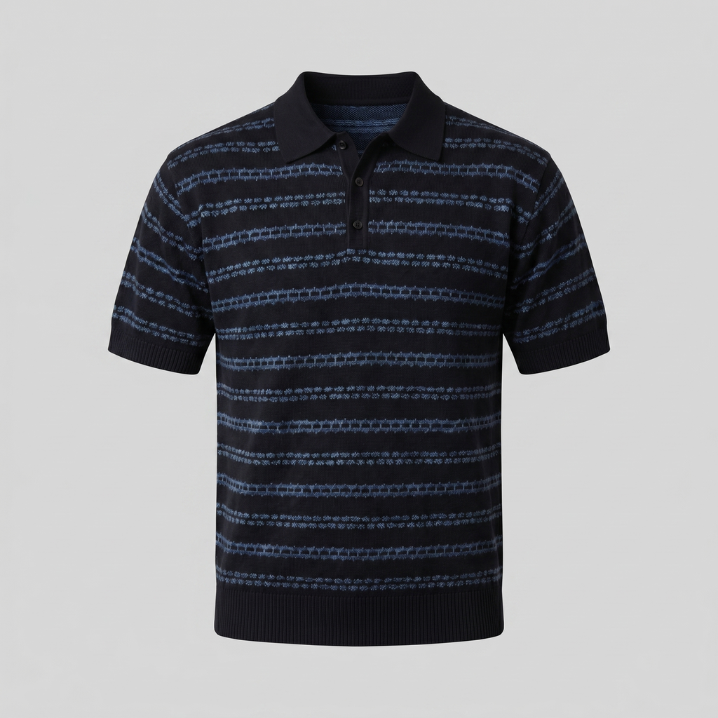 Capri Crochet Polo