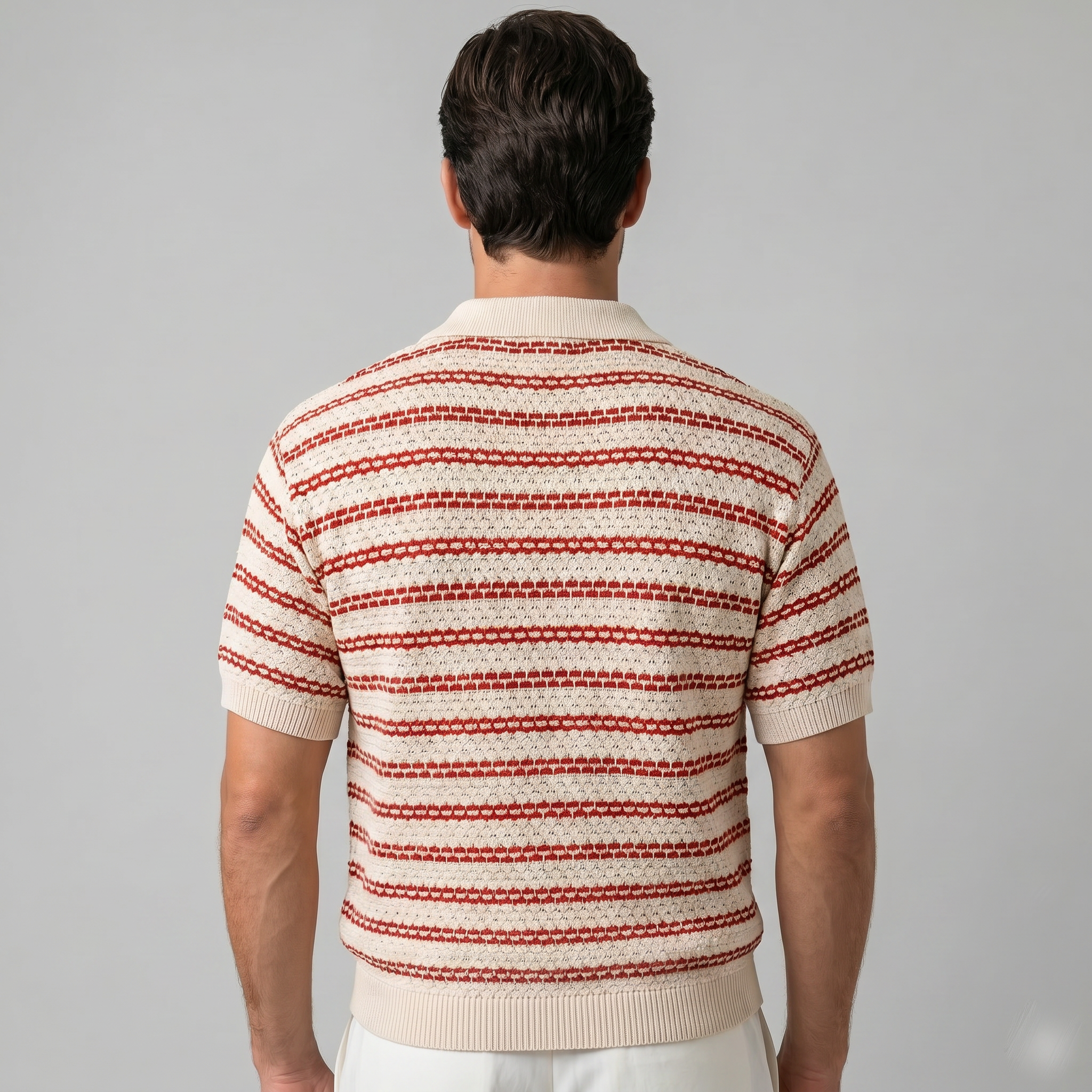 Capri Crochet Polo