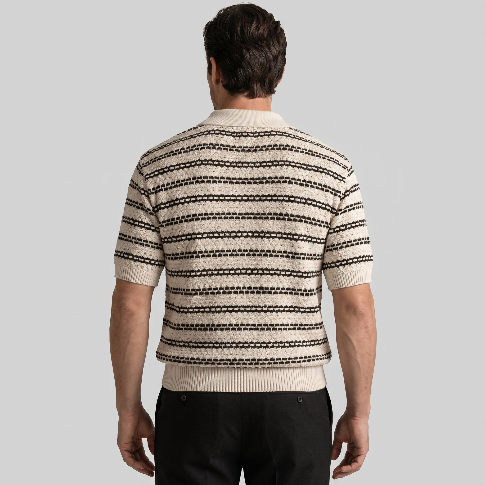 Capri Crochet Polo