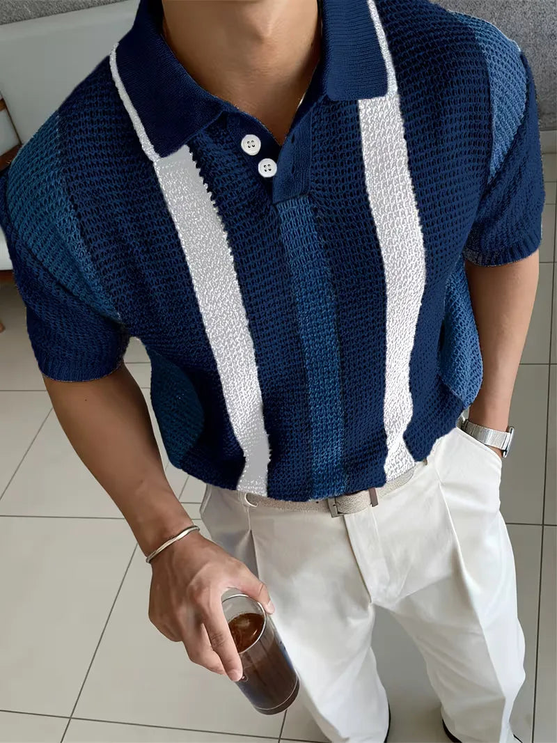 Santino Striped Polo