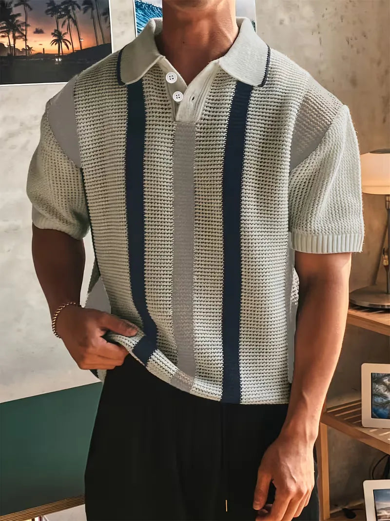 Santino Striped Polo