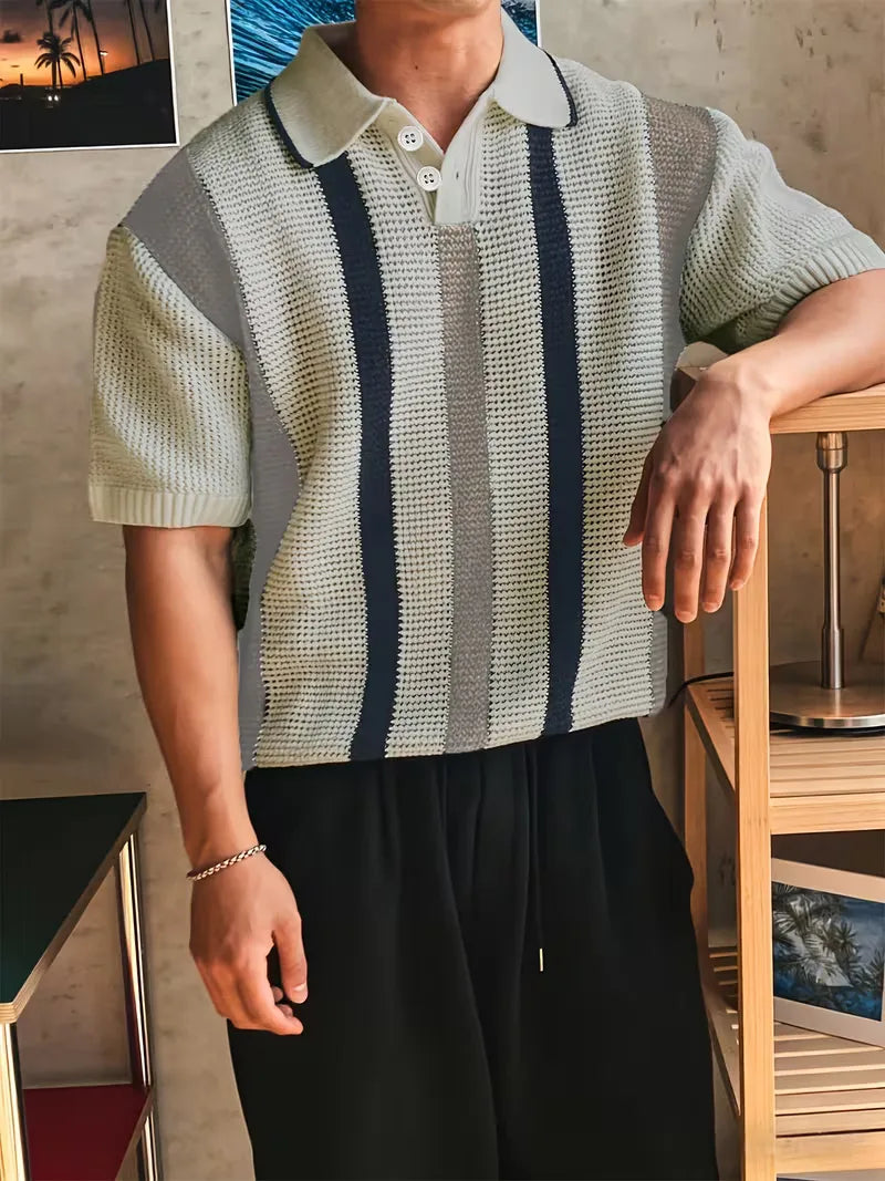 Santino Striped Polo
