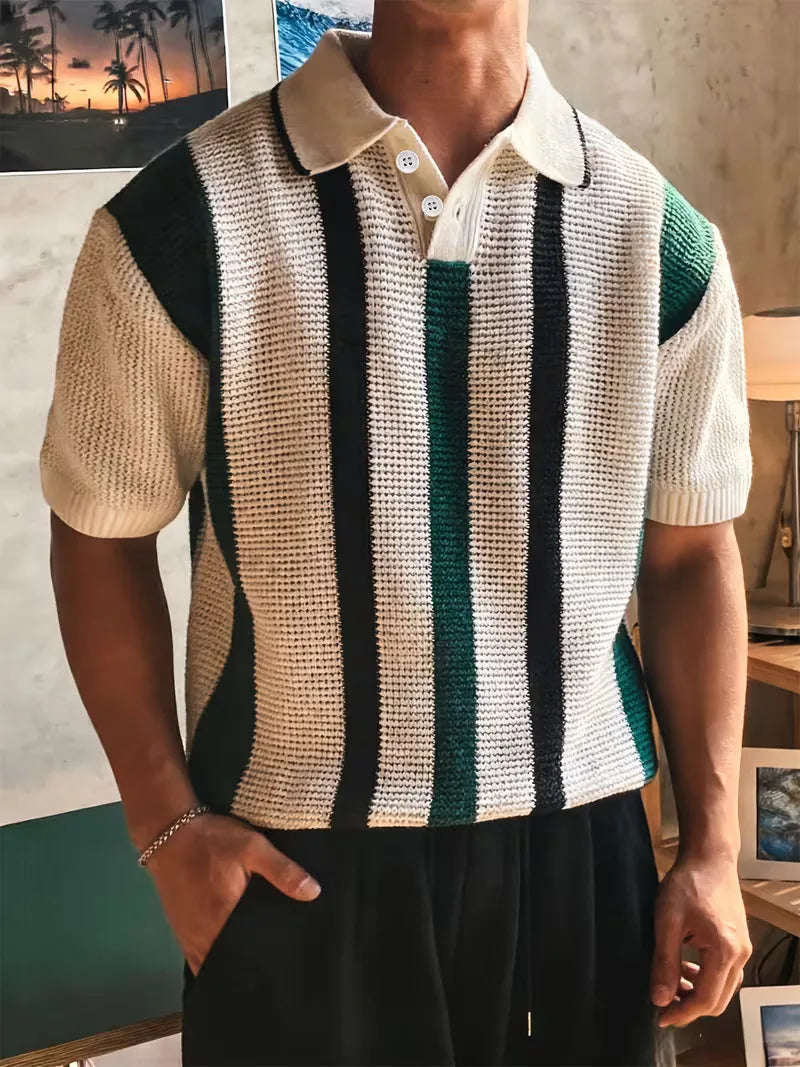 Santino Striped Polo