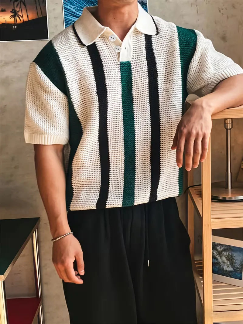 Santino Striped Polo