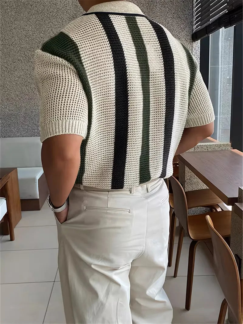 Santino Striped Polo