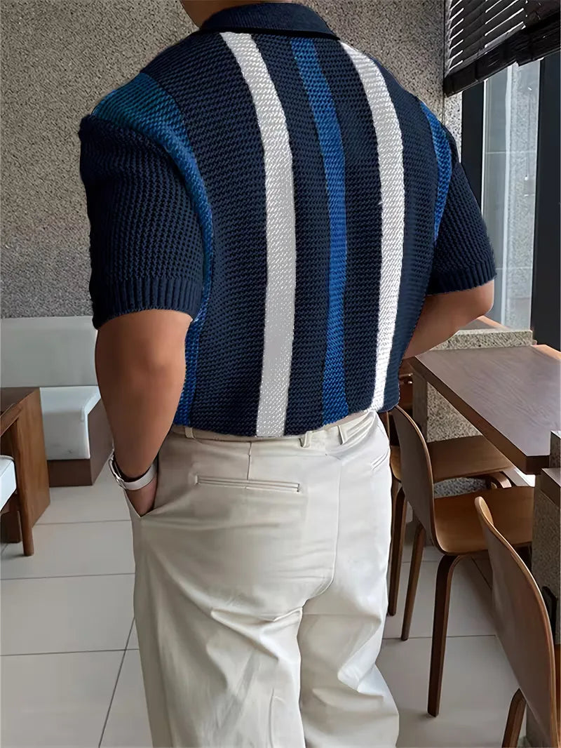 Santino Striped Polo