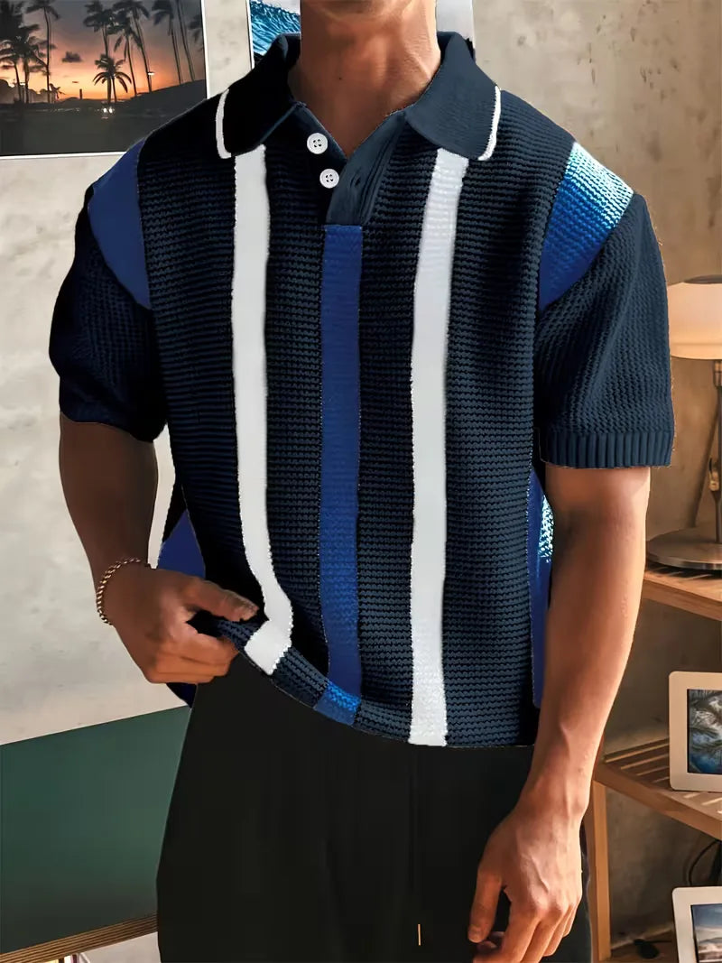 Santino Striped Polo