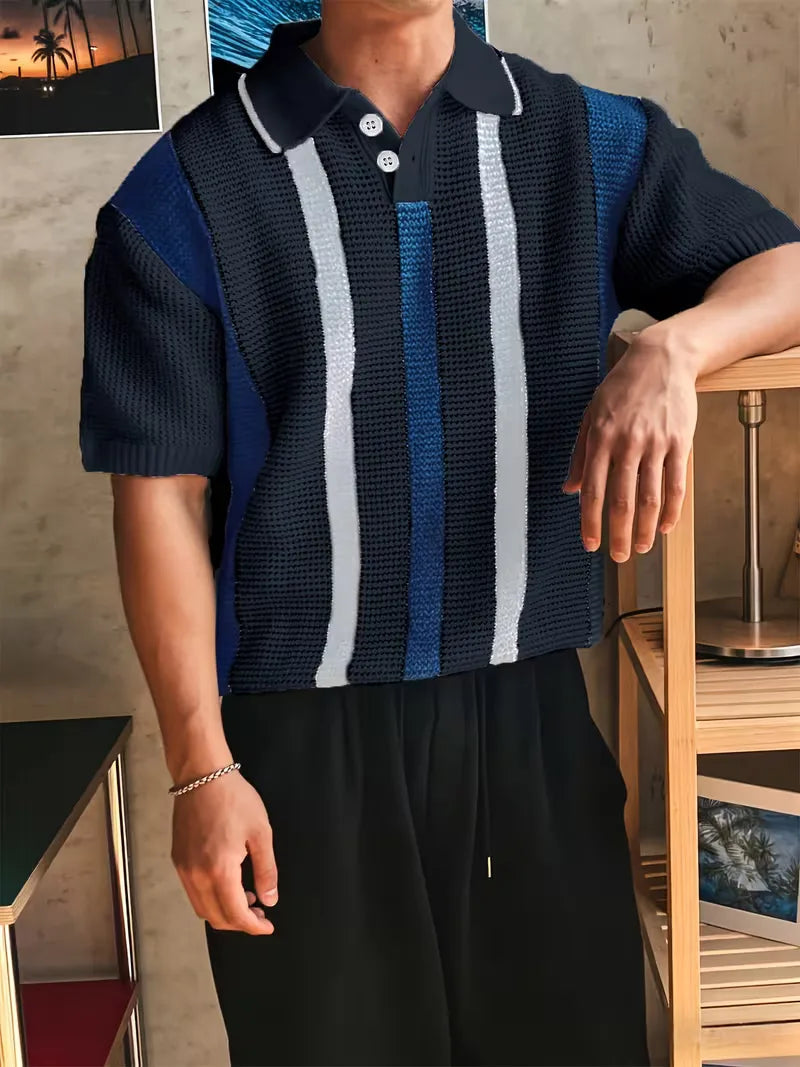 Santino Striped Polo