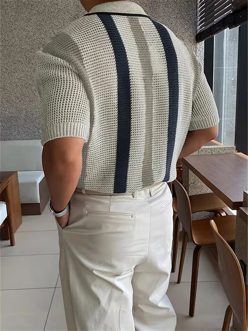 Santino Striped Polo