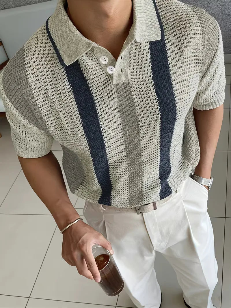 Santino Striped Polo