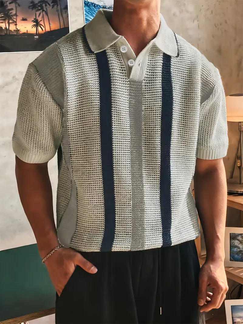 Santino Striped Polo
