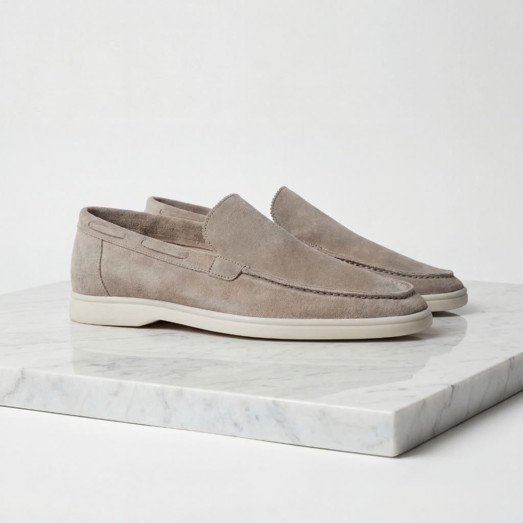 Men's Suede Loafers | Classic Casual Formal Shoes