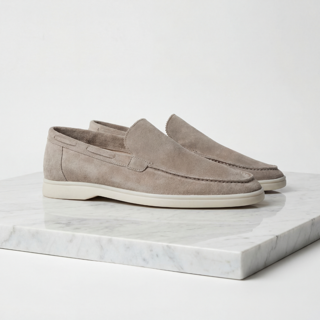 Men's Suede Loafers | Classic Casual Formal Shoes