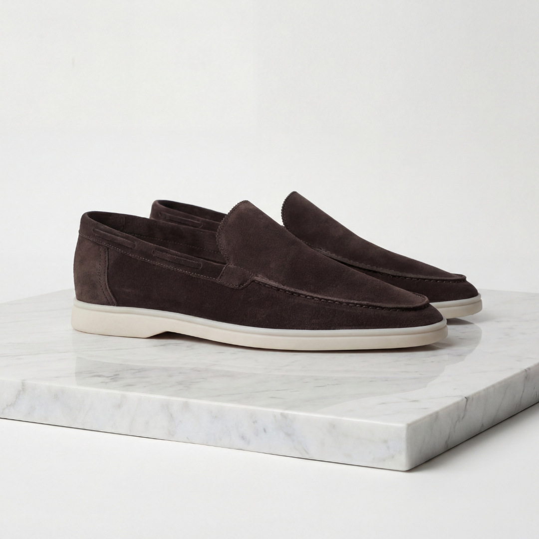 Men's Suede Loafers | Classic Casual Formal Shoes