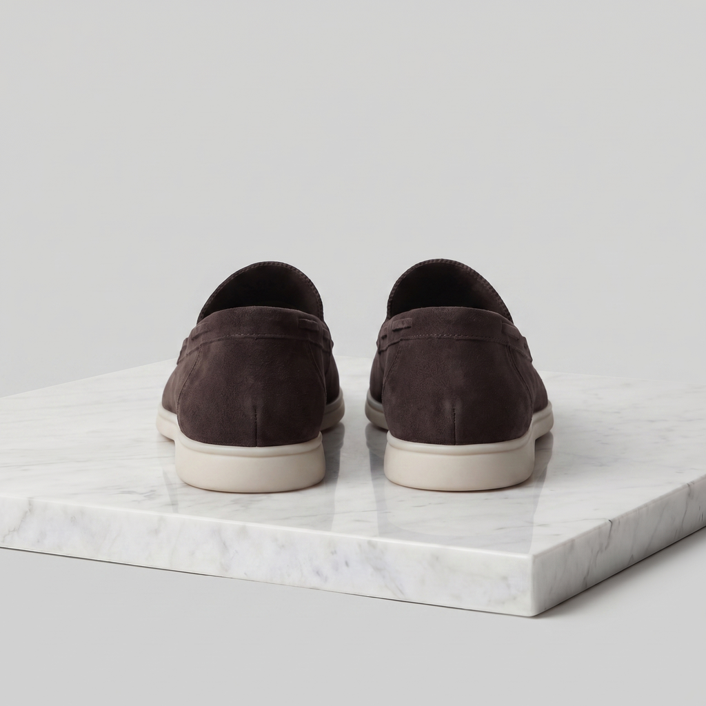 Men's Suede Loafers | Classic Casual Formal Shoes